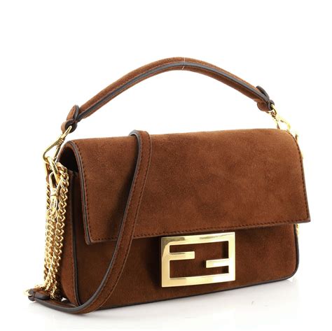 fendi baguette suede|fendi baguette second hand.